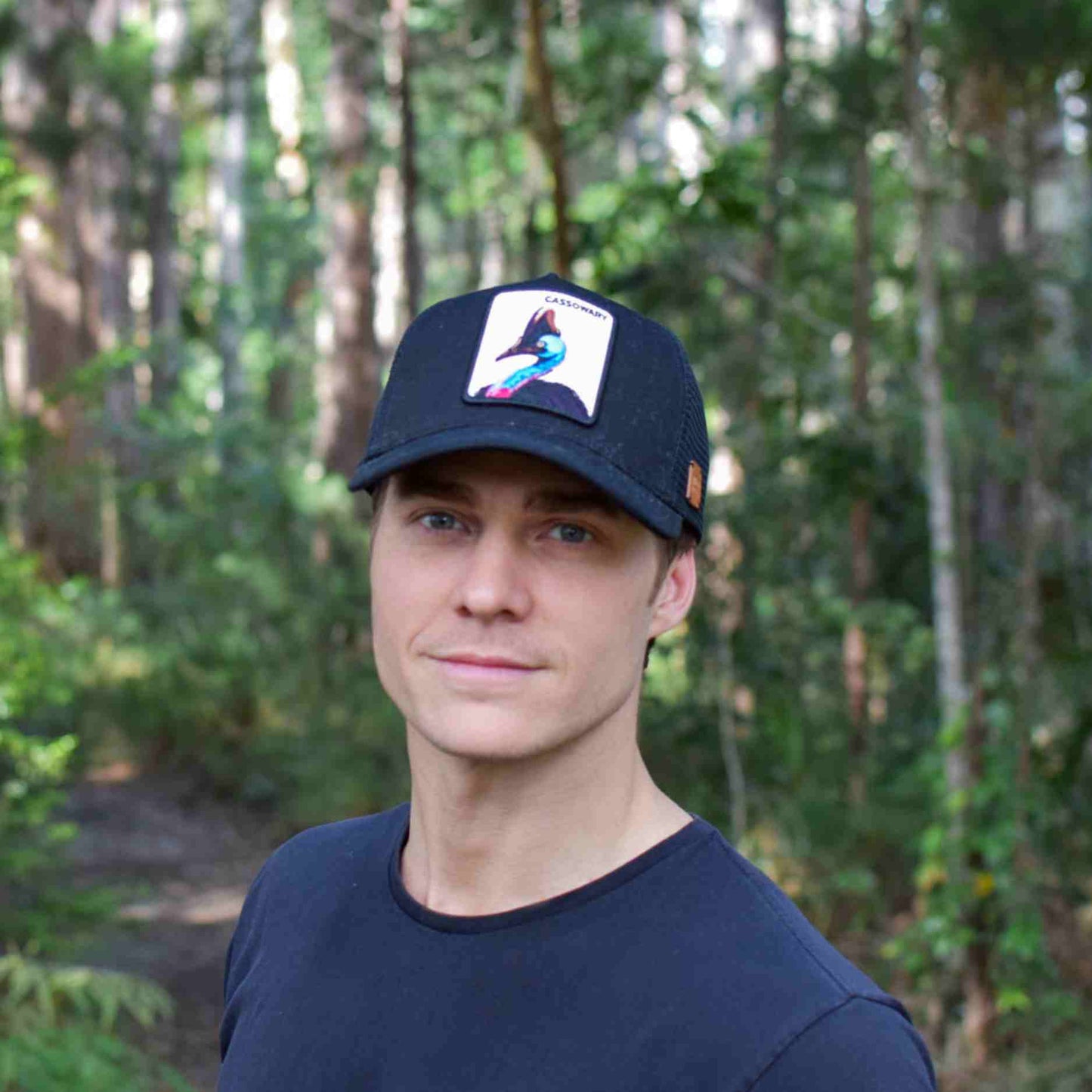 Track Wild Cassowary Trucker Hat | Australian Wildlife Cap