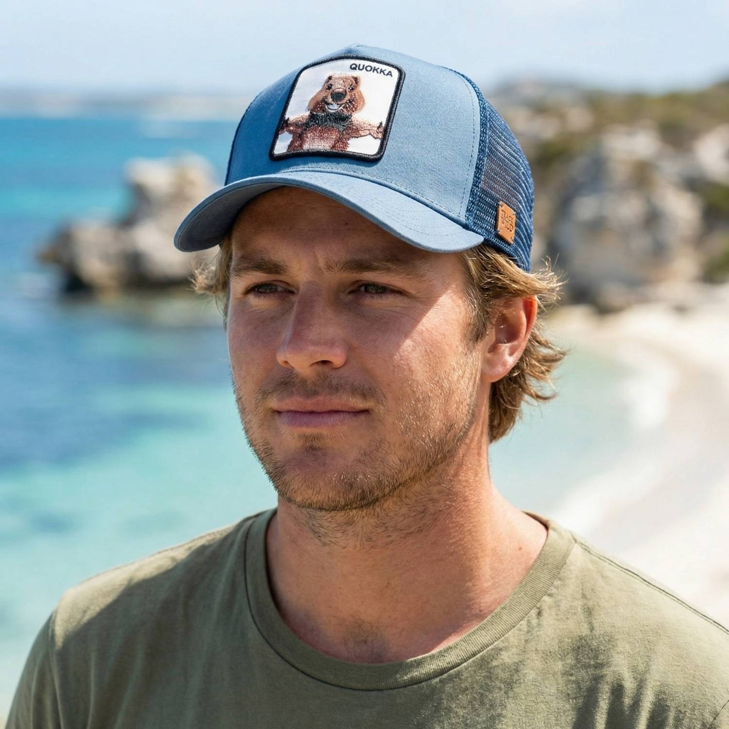 Quokka Blue Hat