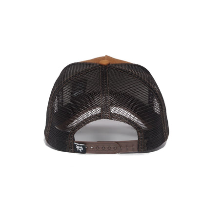 Track Wild Quokka Brown Trucker Hat | Australian Wildlife Cap