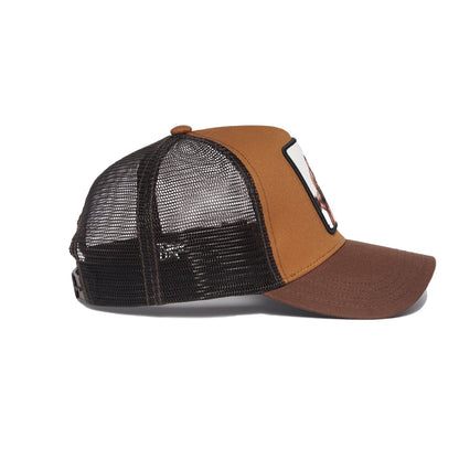 Track Wild Quokka Brown Trucker Hat | Australian Wildlife Cap