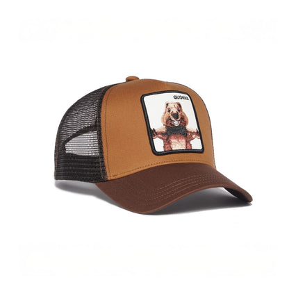 Track Wild Quokka Brown Trucker Hat | Australian Wildlife Cap