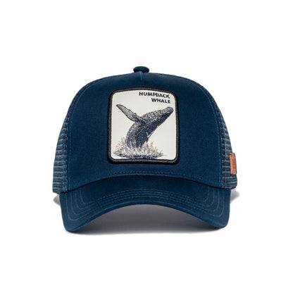Track Wild Humpback Whale Trucker Hat | Australian Wildlife Cap