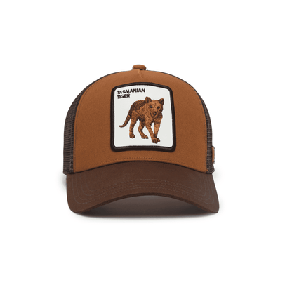 Track Wild Tassie Tiger Trucker Hat | Australian Wildlife Cap